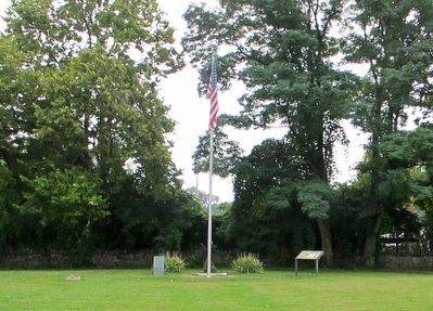 Old Franklinton Cemetery Archaeology Marker. Click for full size. Old Franklinton Cemetery Archaeology Marker image. Click for full size.