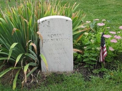 Old Franklinton Cemetery Archaeology Marker. Click for full size. Old Franklinton Cemetery Archaeology Marker image. Click for full size.