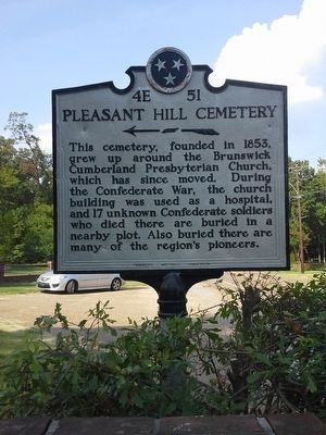 Pleasant Hill Cemetery Marker image. Click for full size.