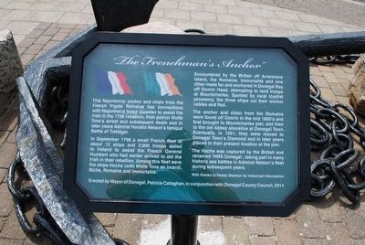 "The Frenchman's Anchor" Marker. Click for full size. "The Frenchman's Anchor" Marker image. Click for full size.