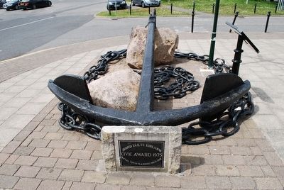 "The Frenchman's Anchor" Marker. Click for full size. "The Frenchman's Anchor" Marker image. Click for full size.