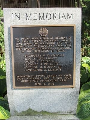 In Memoriam - 299th Combat Engineers image. Click for full size.