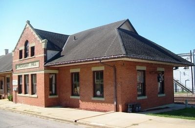 Missouri Pacific Railroad Depot. Click for full size. Missouri Pacific Railroad Depot image. Click for full size.