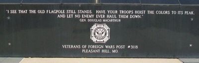 Defenders of Freedom Veterans Memorial Marker image. Click for full size.