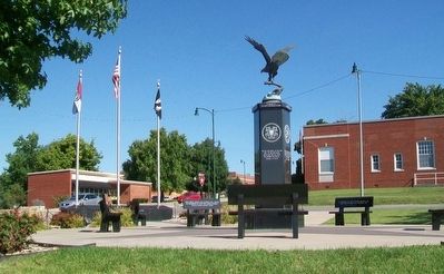 Defenders of Freedom Veterans Memorial. Click for full size. Defenders of Freedom Veterans Memorial image. Click for full size.