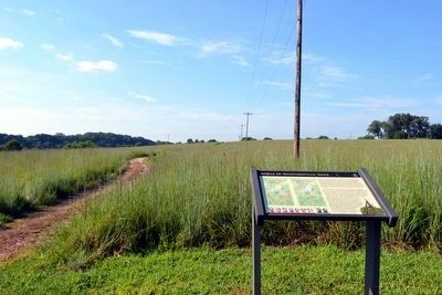 Continuing Along Battlefield Loop Trail to Stop 4. Click for full size. Continuing Along Battlefield Loop Trail to Stop 4 image. Click for full size.