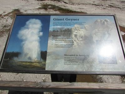 Giant Geyser Marker image. Click for full size.