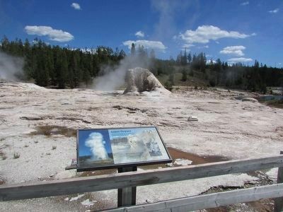 Giant Geyser Marker. Click for full size. Giant Geyser Marker image. Click for full size.