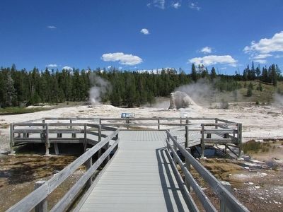 Giant Geyser Marker. Click for full size. Giant Geyser Marker image. Click for full size.