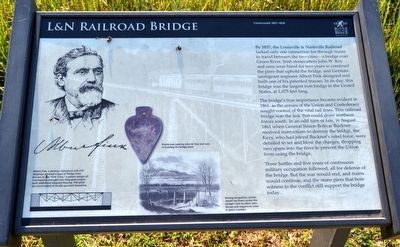 L&N Railroad Bridge Marker. Click for full size. L&N Railroad Bridge Marker image. Click for full size.