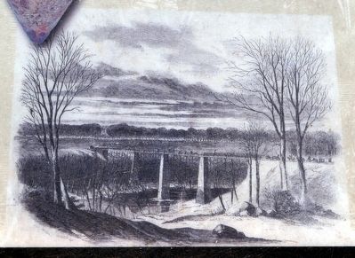 Bridge During the Civil War image. Click for full size.
