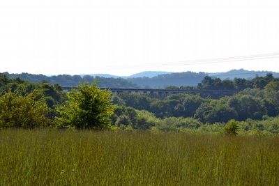 L&N Railroad Bridge as Viewed from Marker. Click for full size. L&N Railroad Bridge as Viewed from Marker image. Click for full size.