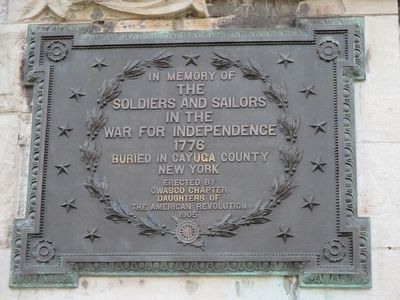 In Memory of the Soldiers and Sailors Marker image. Click for full size.