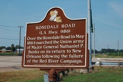 Rosedale Road Marker image. Click for full size.