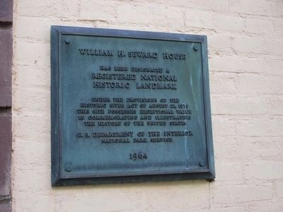 National Historic Landmark Plaque image. Click for full size.