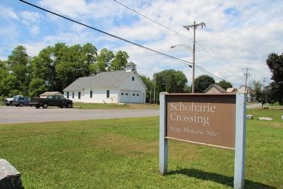 The Area of the Schoharie Crossing Marker. Click for full size. The Area of the Schoharie Crossing Marker image. Click for full size.