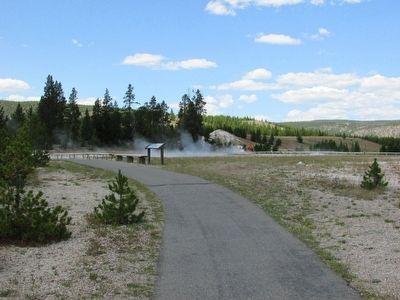 Daisy Geyser Marker. Click for full size. Daisy Geyser Marker image. Click for full size.