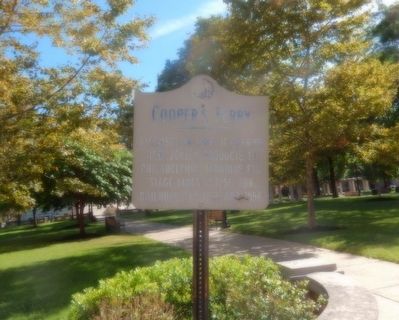 Cooper's Ferry Marker. Click for full size. Cooper's Ferry Marker image. Click for full size.