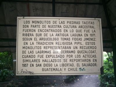 Quetzalcoat's Stone Marker. Click for full size. Quetzalcoat's Stone Marker image. Click for full size.