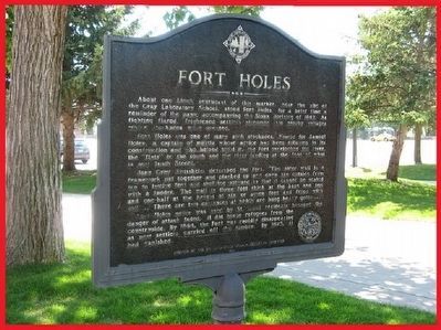 Fort Holes. Click for full size. Fort Holes image. Click for full size.