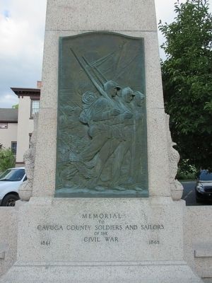 Cayuga County Soldiers and Sailors Memorial image. Click for full size.