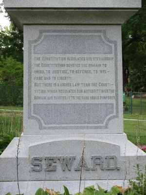 William H. Seward Memorial. Click for full size. William H. Seward Memorial image. Click for full size.
