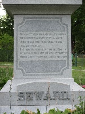 William H. Seward Memorial image. Click for full size.