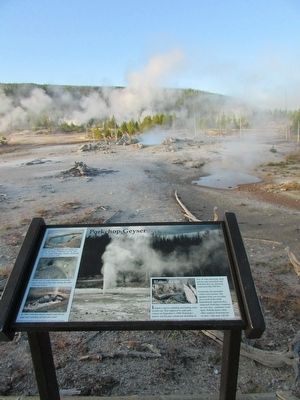 Porkchop Geyser Marker. Click for full size. Porkchop Geyser Marker image. Click for full size.