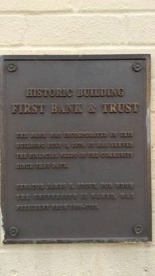 Historic Building Marker image. Click for full size.