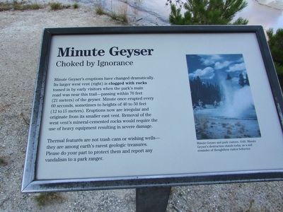 Minute Geyser Marker image. Click for full size.