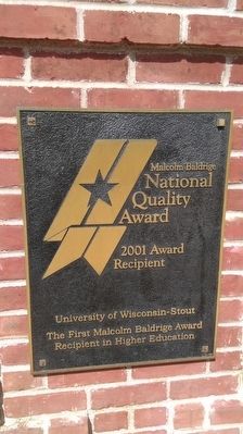 Malcolm Baldrige National Quality Award image. Click for full size.