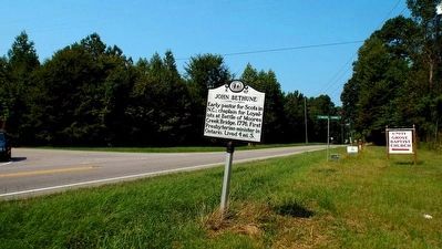 John Bethune Marker. Click for full size. John Bethune Marker image. Click for full size.