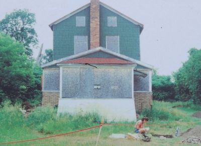 A Mohawk House Unearthed Marker image. Click for full size.