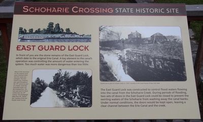 East Guard Lock Marker image. Click for full size.