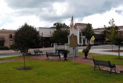 Blind Willie McTell Marker and Park image. Click for full size.