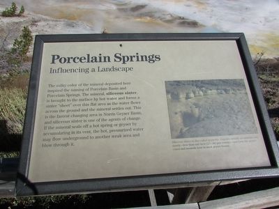 Porcelain Springs Marker image. Click for full size.