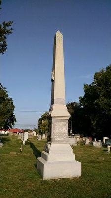 East Face Georgetown Cemetery Confederate Monument image. Click for full size.