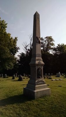 West and South Faces Georgetown Cemetery Confederate Monument image. Click for full size.