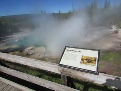 Emerald Spring Marker. Click for full size. Emerald Spring Marker image. Click for full size.