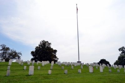 Mill Springs National Cemetery. Click for full size. Mill Springs National Cemetery image. Click for full size.