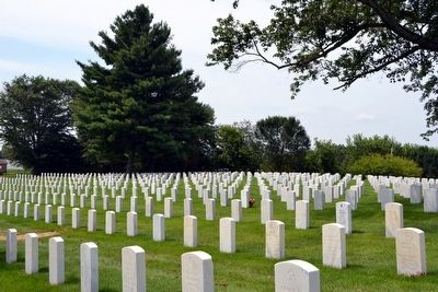 Mill Springs National Cemetery. Click for full size. Mill Springs National Cemetery image. Click for full size.