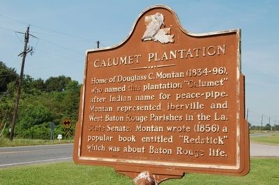 Calumet Plantation Marker. Click for full size. Calumet Plantation Marker image. Click for full size.