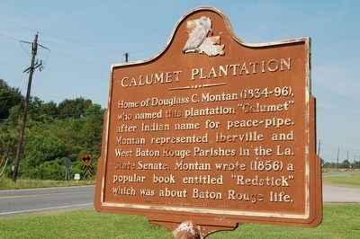 Calumet Plantation Marker image. Click for full size.