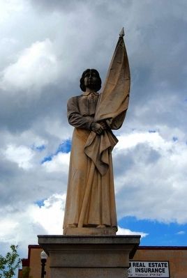 Women of the Sixty's Confederate Monument. Click for full size. Women of the Sixty's Confederate Monument image. Click for full size.