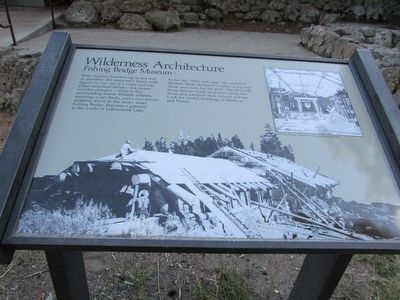 Wilderness Architecture Marker. Click for full size. Wilderness Architecture Marker image. Click for full size.