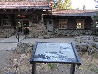 Wilderness Architecture Marker. Click for full size. Wilderness Architecture Marker image. Click for full size.