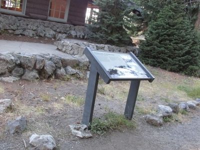Marker in Yellowstone National Park. Click for full size. Marker in Yellowstone National Park image. Click for full size.