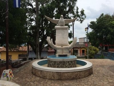 La Palma - Birthplace of Salvadoran Peace Marker image. Click for full size.