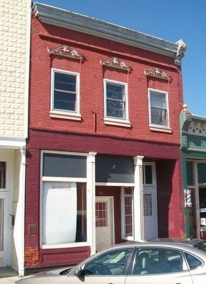 136 First Street and Marker. Click for full size. 136 First Street and Marker image. Click for full size.