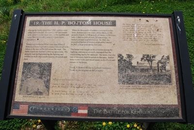The H. P. Bottom House Marker image. Click for full size.